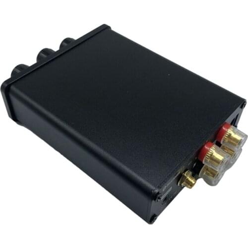 Bluetooth 5.0 TPA3116D2 Hifi Power Amplifier Finished Board In Case Home Audio TPA3116 Amp With Treble Bass