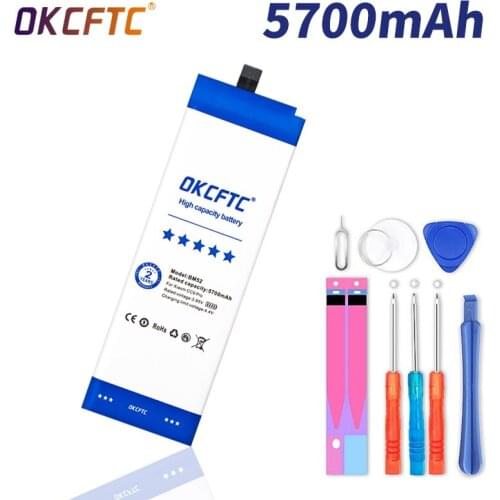 Original New High Quality BM52 5700mAh Battery For Xiaomi Mi Note 10 Lite / Mi Note 10 Pro / CC9pro CC9 Pro Battery +Free Tools