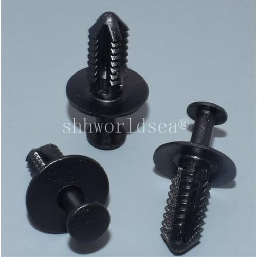 Shhworldsea 100PCS Push-Type Retainer For Mercedes-Benz 2003-On Car Fasteners Plastic Clip Auto Plastic Retainers CLIP