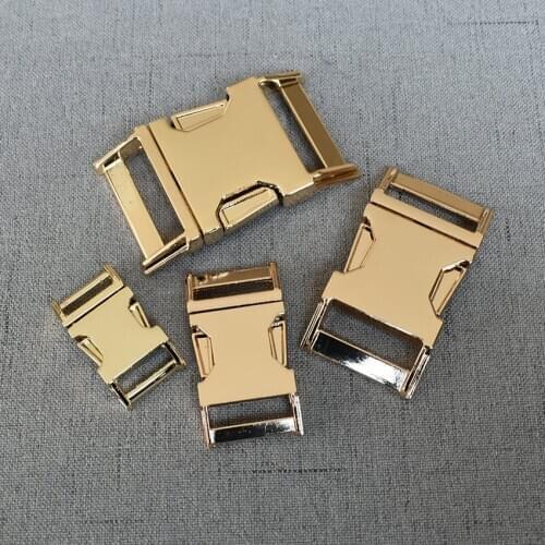 100 Pcs 15mm 20mm 25mm 32mm Webbing Heavy Metal Buckle Hardware For Paracord Pet Dog Collar Sewing Outdoor Diy Accessory Seat