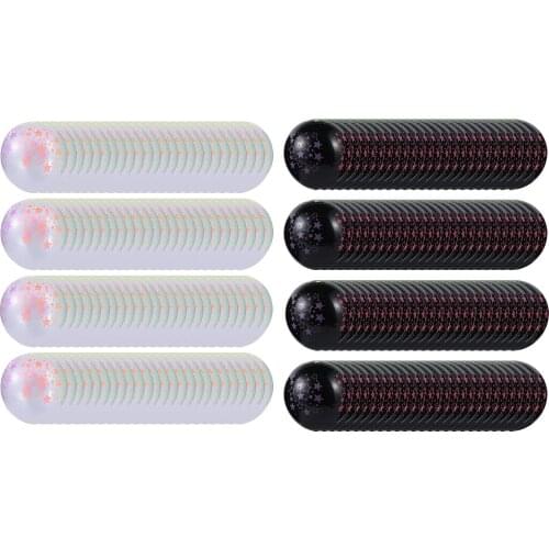 100pcs Neon Glow Balloons Fluorescent Dot Colorful Stars Luminous Balloons Transparent/black Latex Balloons Glow convenient