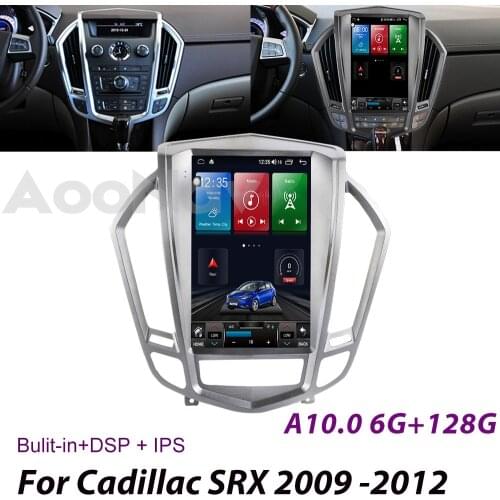12.1 Inch Car Radio For Cadillac SRX 2009-2012 Android System GPS Navigation Autoradio Multimedia Player 2 Din Head Unit
