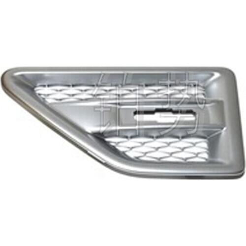 Car Front grille mudguard 2006-2014lan dro verf ree lan der2 leaf plate ventilation mesh front bumper air outlet