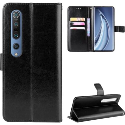 For Xiaomi Mi 10 Case Luxury Flip PU Leather Wallet Lanyard Stand Shockproof Case For Xiaomi Mi 10 Pro Mi10 Phone Bags