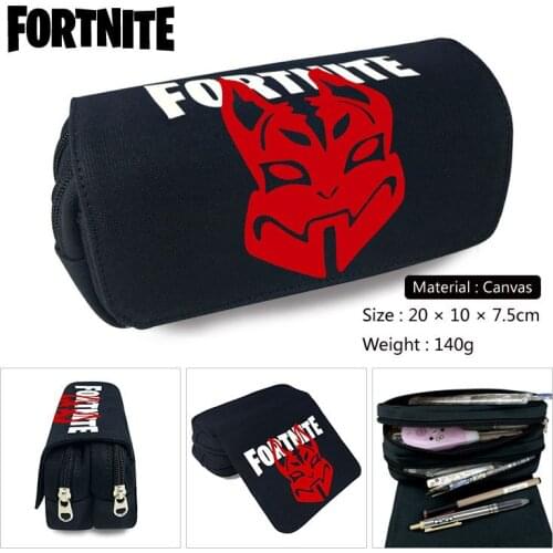 Fortnite Pencil Case Student Stationery Box Game Pencil Case Boy Girl Pencil Case Birthday Gift for Kids Back To School