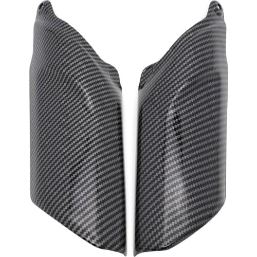 ER6N Front Fender Suspension Fork Shock Absorption Spillplate Cover Cowl Guard Protector Fairing For KAWASAKI ER 6N Carbon Fiber
