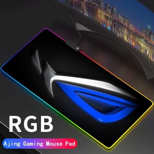 Republic of Gamers Gaming RGB Asus ROG Mouse Pad Computer Mousepad Led Backlight Surface Mause Keyboard Desk Mat Support DIY