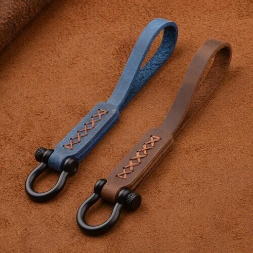 Leather Car Auto Keychain Keyring Metal Key Chains Keyfob Key Holder Charm Valentines Day Gift for Boyfriend llaveros para mujer