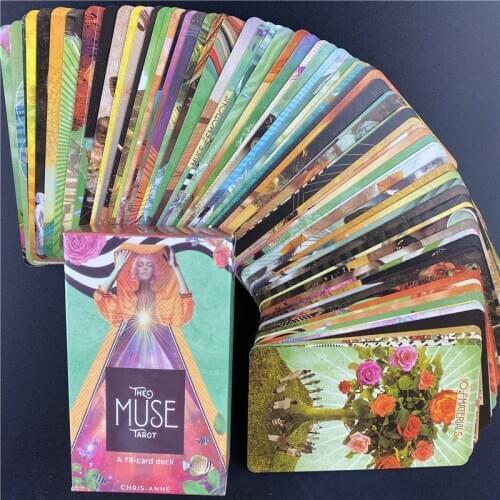 The Muses Tarot Full English Oracle Card Divination Fate Board Game