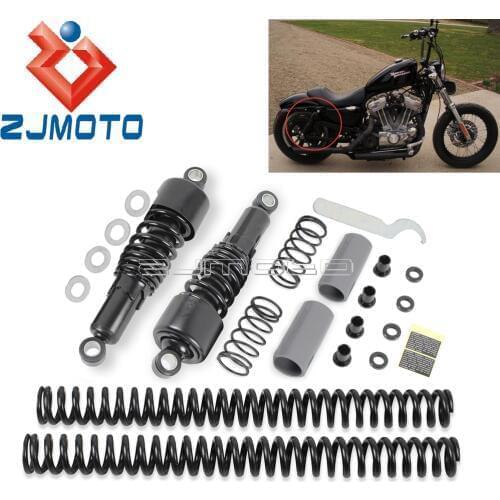 Motorcycle Slammer Suspension Drop Kits For Harley Dyna FXD FXDB FXDBC FXDBI FXDC FXDCI FXDF FXDI FXDL FXDLI FXDLS 06-2017