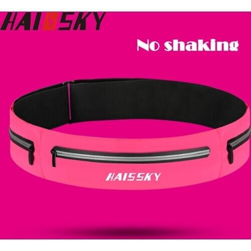 Haissky Gym Sports Bags Running Women Mens Belt Waist Phone Pouch Fanny Pack Trail Travel Jogging Fitness Bag For Xiaomi Huawei