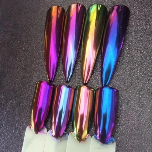 0.5g HIGH GRADE CHAMELEON POWDER Chrome Pigment Mirror Powder Nails Glitter Sequins Nail Art Decoration for Gel Nail Polish
