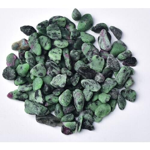 100g 3 Sizes Dark Green Natural Mixed Quartz Crystal Stone Rock Gravel Specimen Tank Decor Natural Stones And Minerals