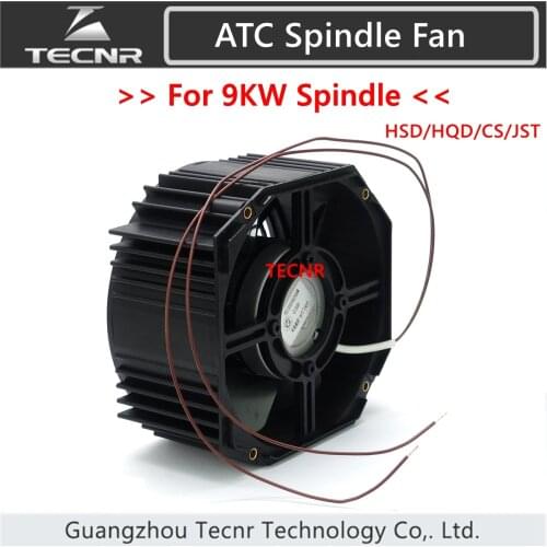 TECNR cnc Automatic Tool Change spindle motor fan 220V replace 9KW CS ATC spindle fan high quality