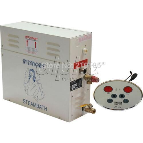 Free shipping 6KW220-240V 50HZ automatic drain residential/commercial Best effective-cost steam generator 2 years guanratee