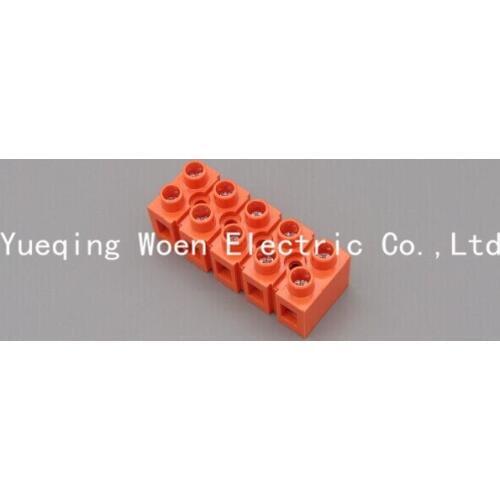 Free shipping H2519-5 environmental friendly flame retardant terminal screw terminal blocks 5p