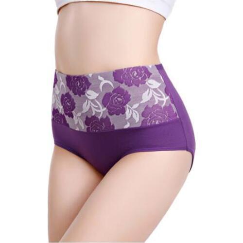 Panties Women Plus Size Cotton Womens soft Underwear High Waist Briefs Underpant for Girls and Ladies New Arrived