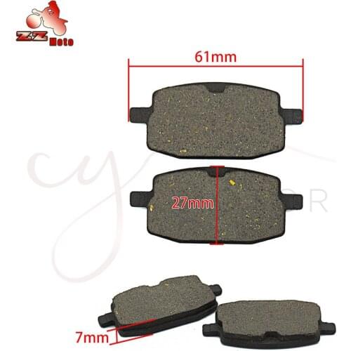 Front Disc Brake Pads for GY6 ATV 49cc 50cc Moped Scooter Parts