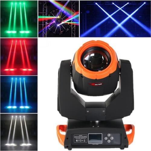 2pcs 230w Beam Light DMX512 Control Moving Head Lights Or 2 in 1 Flight Case Professional Stage Party Stage Lighting Effect