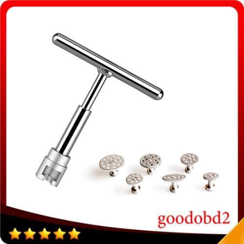 Car Tools Kit Ferramentas Dent Removal Paintless Dent Repair Tools Dent Puller 6x Aluminum Tabs for Car Body Repair any vehicle