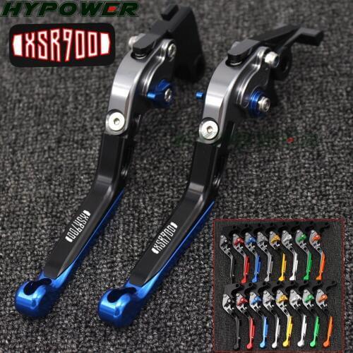 For Yamaha XSR 900 ABS 2016-2018 CNC Adjustable Folding Extendable Motorcycle Brake Clutch Levers