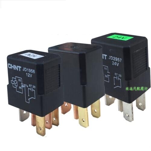 For Nissan Teana Sunny MORANO Sylphy Fuse Box Relay Acm33221 4/5 Pin 12V / 24V JD1956 JD2957 JD2956 Relay