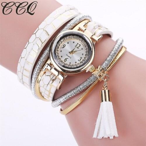 Luxury Original Design Tassel Pendant Wrist Watches Ladies Analog Quartz Dress Wrist Watches Women Clock Reloj Mujer