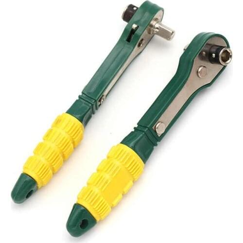 25# Mini 1/4 Head Screwdriver Pole 6.35 Mm Inner Hexagon Ratchet Socket Wrench Tools For Woodworking Wrench 2020