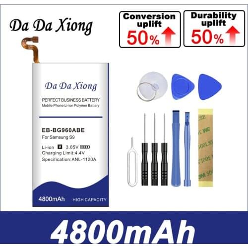 High Capacity Battery 4250mAh Battery for Samsung GALAXY S9 G9600 G960F SM-G960 EB-BG960ABE Batteries