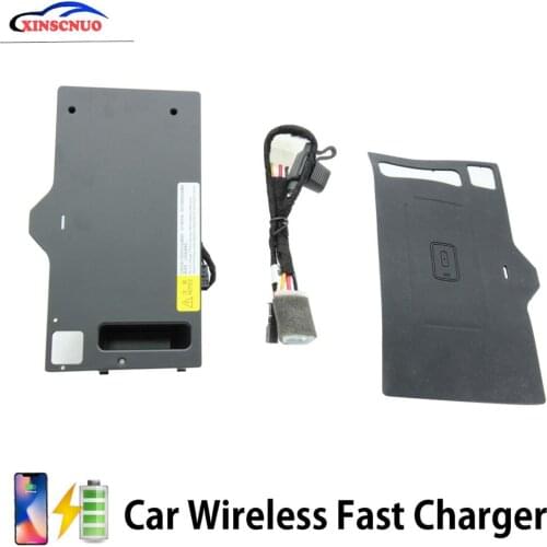 Car Accessories For BMW X3/X4 2014-2018 QI Wireless Charger Fast Charging Module Wireless Onboard Car Charging Pad