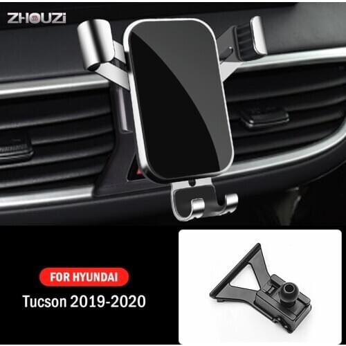 Car Mobile Phone Holder Special Mounts GPS Stand Gravity Navigation Bracket For Hyundai Tucson 2019 2020 Car Accessories