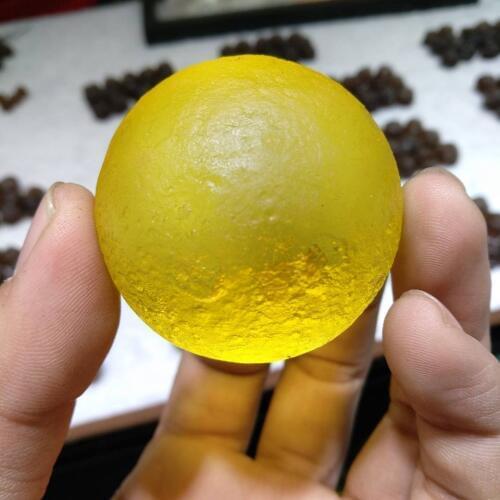 Czech meteorite sphere 46mm crystal healing ball family decoration gift