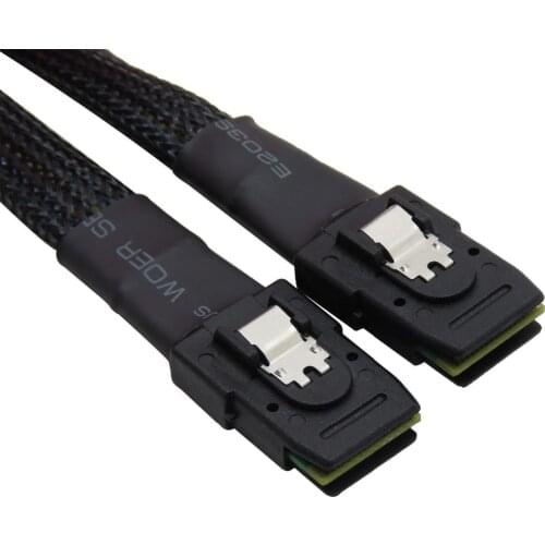 Mini SAS 36P male to Mini SAS 36P male SFF8087 data transmission cable adapter converter cable for chassis backplane