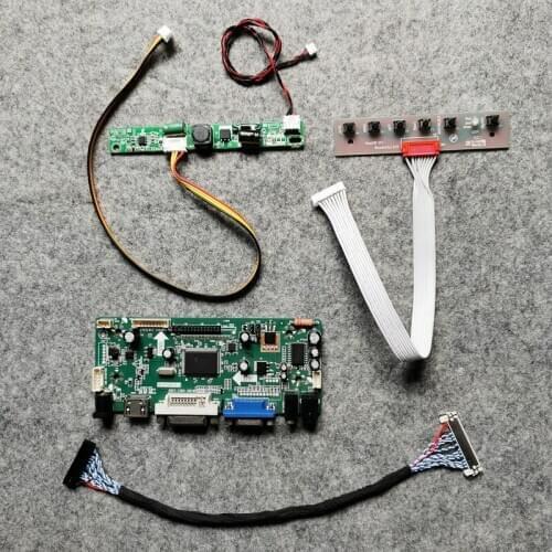 DIY kit For MV215FHM/MV230FHM/MV238FHM/MV270FHM screen LVDS 30Pin 60Hz WLED 1920*1080 VGA DVI display drive board M.NT68676