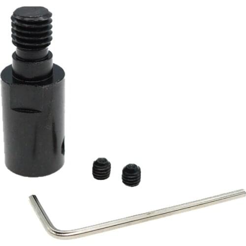 M10-5mm/6mm/6.35mm/8mm/10mm/12mm/14mm Motor Shaft Coupler Sleeve Saw Blade Coupling Joint Connector Chuck Adapter