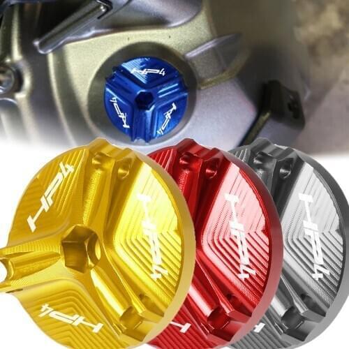 FOR BMW HP4 2013 2014 Motorcycle Engine Oil Filter Cup Oil Fill Cap Plug Cover Screw Motor Accessories HP4 RACE 2017 2018