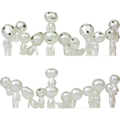 Cute Luminous Tree Elves Toy Princess Mini Figure Elf Glow in the Dark Halloween Gift Light Up Novelty Decoration Doll Baby Toys