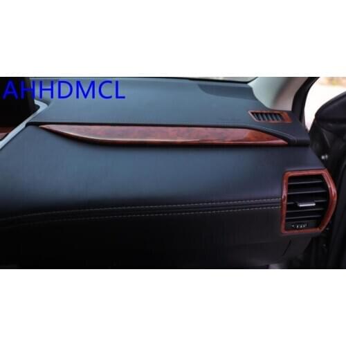 Car Interior Mouldings Sequins Modification Decorative Trim Frame Mahogany For Lexus NX200 NX200T NX300 NX300H 2015 2016 - 2020