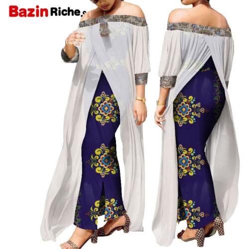 Event Party Clothing Fashion Patchwork African Dresses for Women WY8999