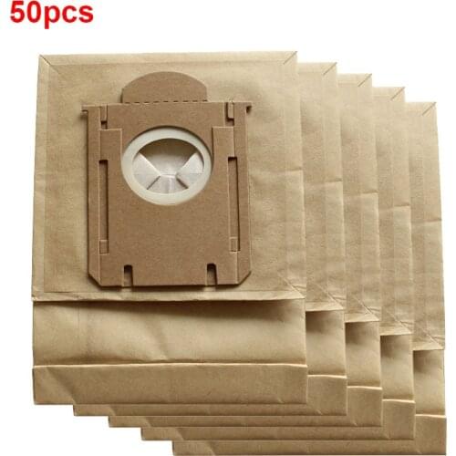 50pcs Disposable S-bag Dust Vacuum Cleaner Bag Dust Bag Replacement for Philips FC9071 FC8134 FC8613 FC8614 FC8220 FC8224 FC8200