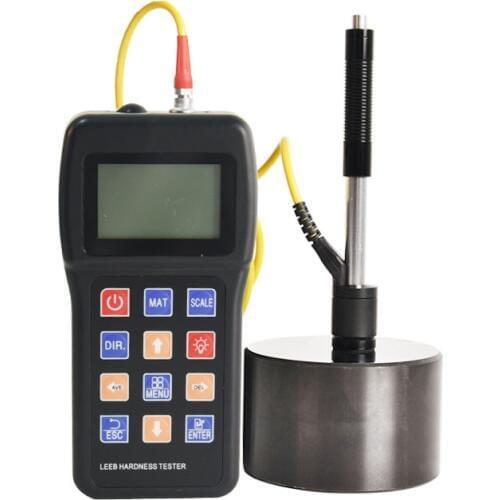 Portable Digital leeb hardness tester for metal stainless steel copper with tester block HL HB HRB HRC HRA