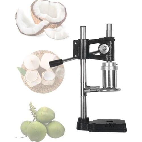 Manual Stainless Steel Green Coconut Opening Devices Punching Machine Puncher Opener Drilling Tool Drill Durable Drille