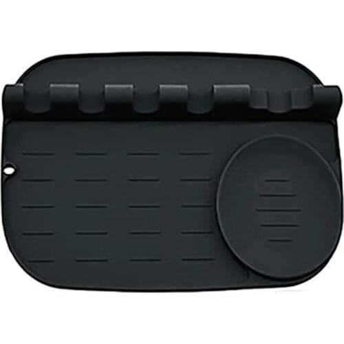 Silicone Spoon Rest for Kitchen Counter,Cooking Utensil Holder Spoon Rest for Multiple Utensils,Grill Spoon Holder