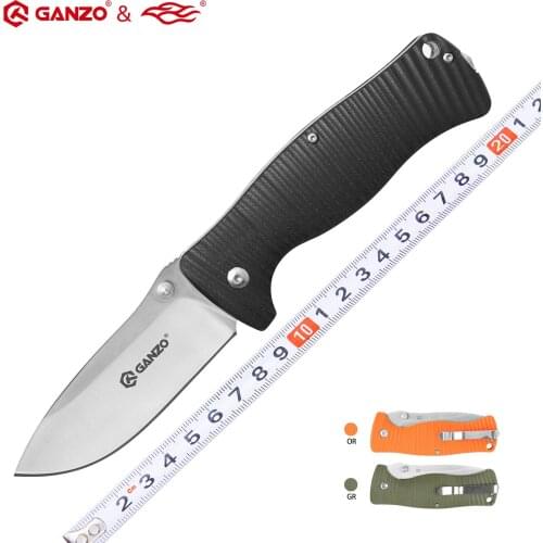 Firebird Ganzo G720 Firebird F720 G10 Handle Folding knife Survival Camping tool Hunting Pocket Knife tactical edc outdoor tool
