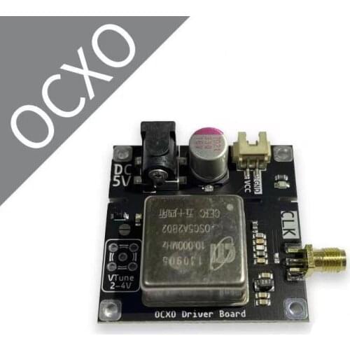 TZT Circuiter Hardware 10MHz OCXO Driver Board Provides Clock Signals Square Wave Output 5V DC Supply