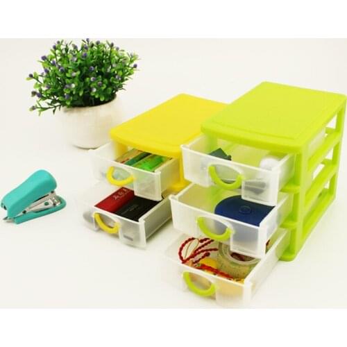 Drawer Durable Plastic Office Table Desktop Debris Cosmetic Drawer Style Holder Storage Box Hot Sale