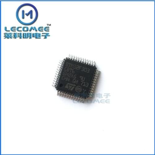 1 Uds STM32F303CBT6 STM32F303 QFP-48 CBT6 MCU de 32 bits ARM Cortex M4 72MHz 128kB MCU FPU