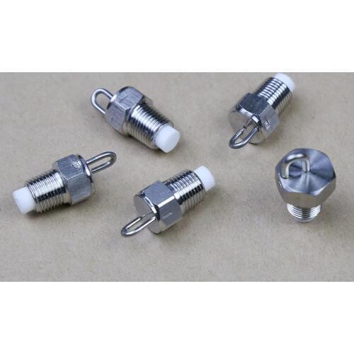 10pcs 1/8 Inch Male Thread Ruby Impact Pin Misting Nozzles Garden Irrigation Fogging Humidifying Atomization Sprayers Sprinklers