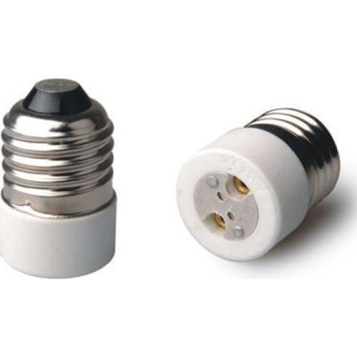 10pcs Top Quality E27 to MR16 MR11 G4 lamp adapter converter lampholder E27 Male To MR16 Female