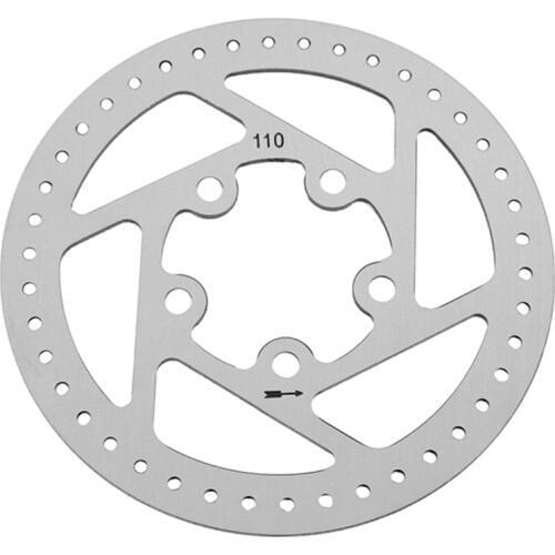 10Pcs Electric Scooter Customize Brake Disc 110mm Rear Wheel Brake Disc for Xiaomi Mijia M365